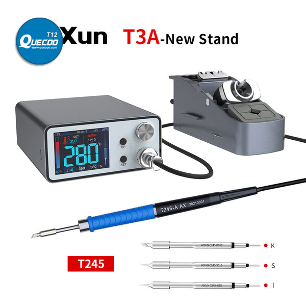 AiXun New Stand T3A 200W Soldering Station LCD Digitial Disply Repair Solder Tools Electric Welding Rework Station