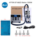 ATTEN St-862D 1000W Hot Air BGA Rework Station with Anti-static Heat Resistant Soldering Mat For Motherboard PCB Chip Repair