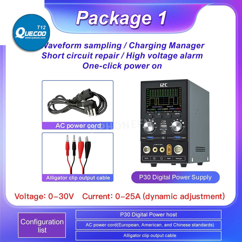 i2C P30 Digital Power Supply Multi-function Phone Repair Platform