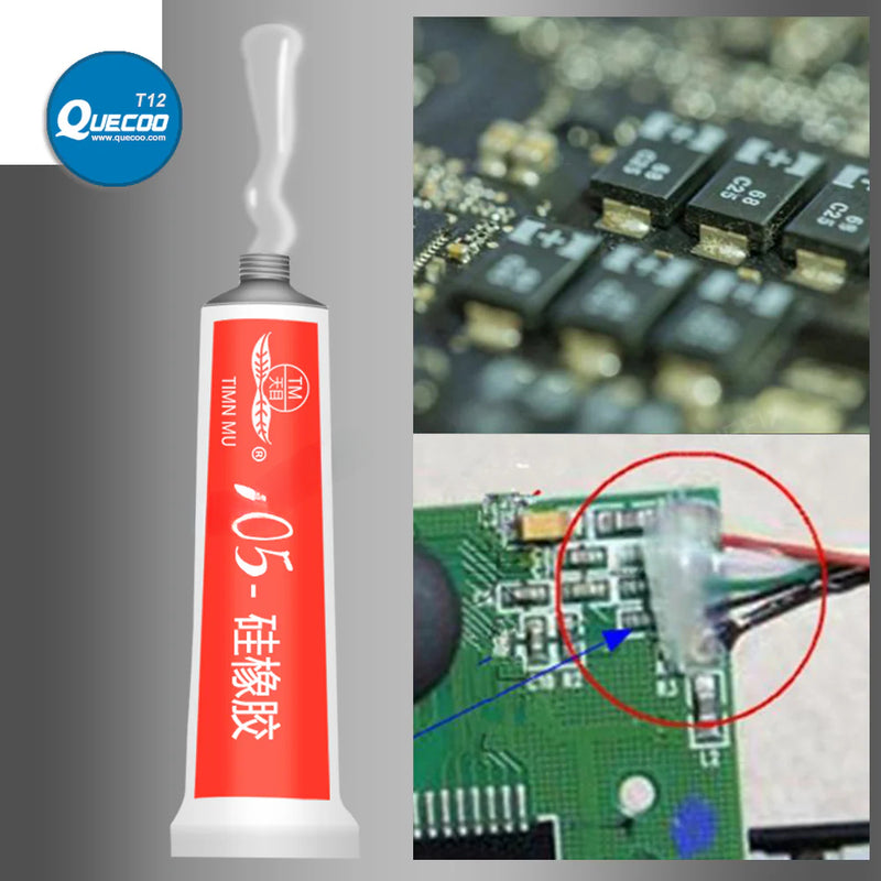 45g Silicone Industrial Adhesive 701/704/705/TM-441 Silicone Rubber Electronic Sealant High Temperature Resistant Sealing Glue