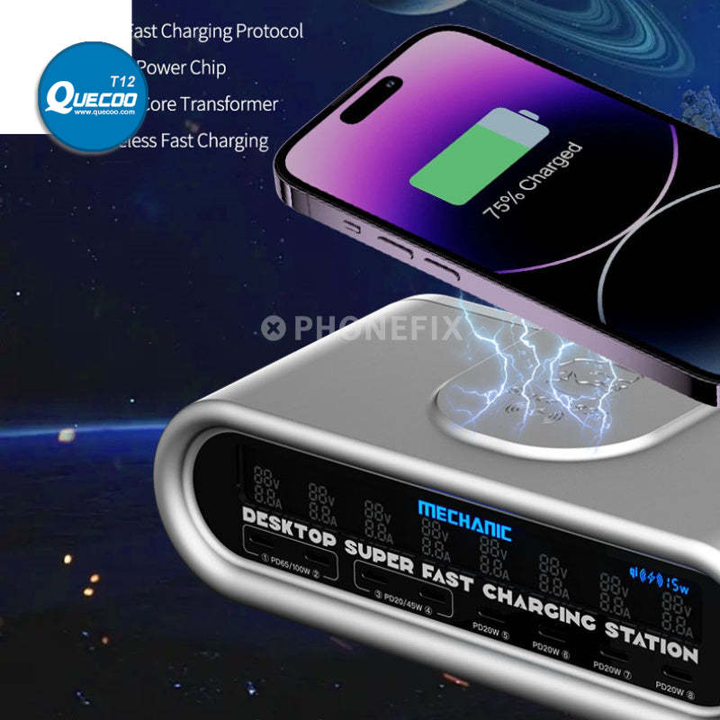 Mechanic E-Power Charging Stataion Superfast Wireless Charger