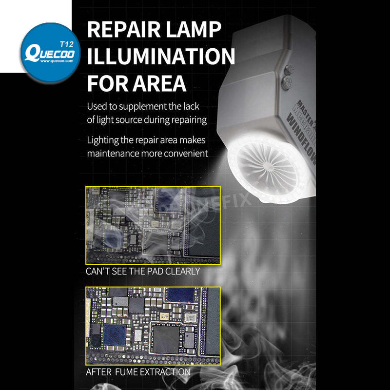 MECHANIC Microscope Fume Extraction Instrument Smoke Absorber