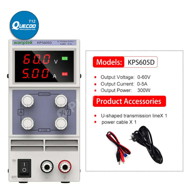 DC Power Supply Voltage Regulator Stabilizer Switching Variable Bench Source