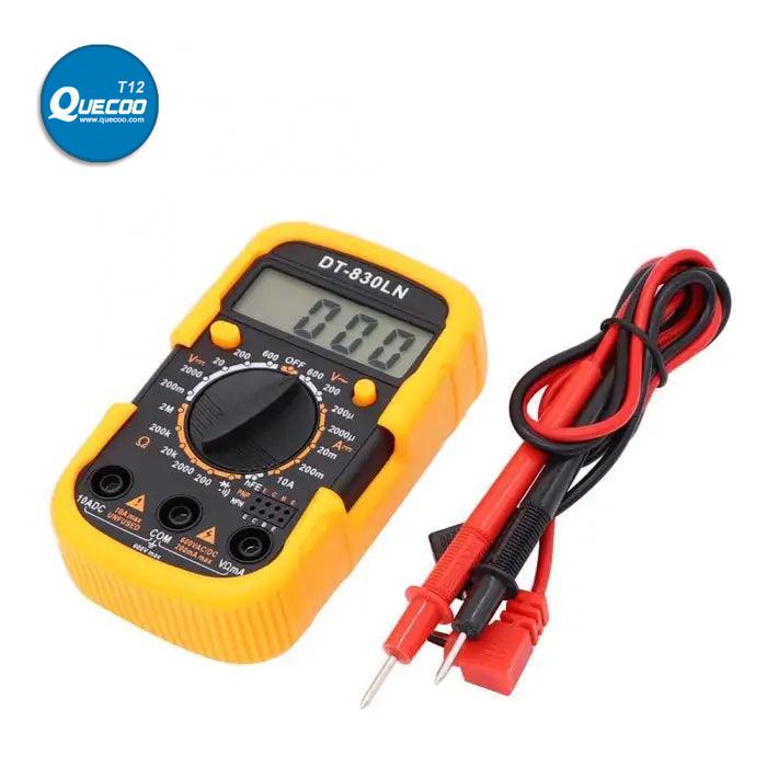 DT-830LN Digital Multimeter LCD Backlight Display Voltage Meter