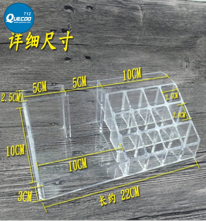 Electronic Components Storage Box Acrylic Plastic Toolbox Parts Screws Acrylic Container for Mobile Phone Repair