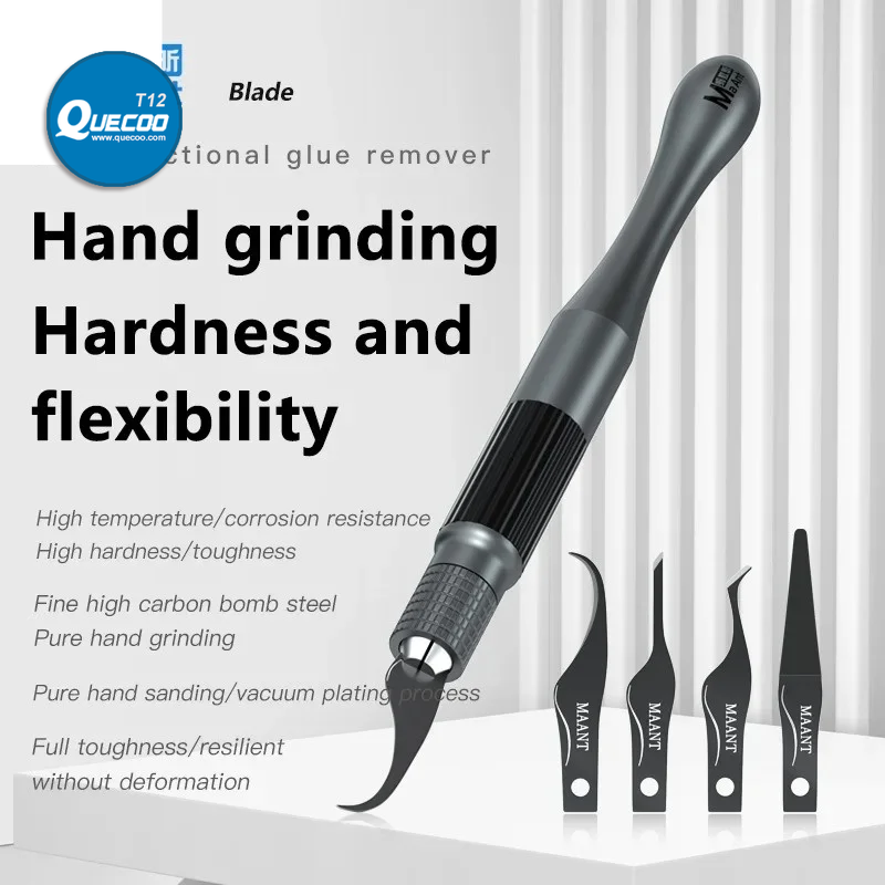 MaAnt Multi-functional Glue Removal Knife For IC Chip Repair Featuring Hand Polished Elastic Thin Blade For Scraping Glue