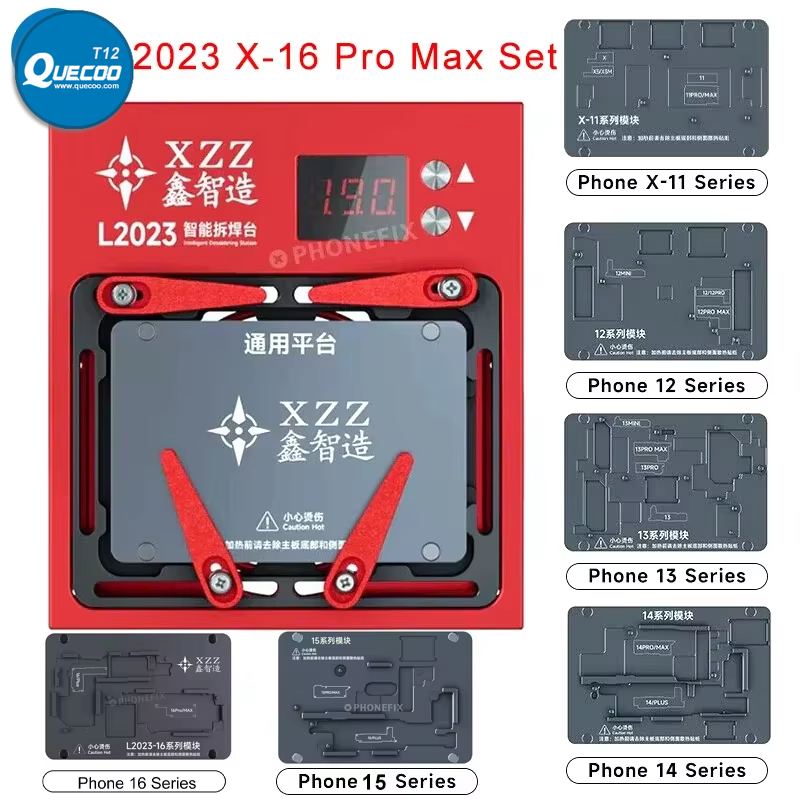 XZZ L2023/ L2024 iHeater Pro Pre-heating Station Universal Phone Desoldering Platform For iPhoneX-16PM CPU IC Separation