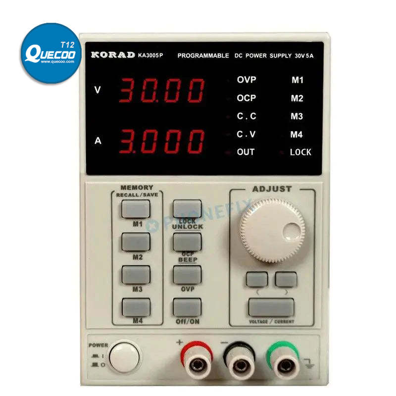 KORAD KD3005D Precision Adjustable DC Power Supply 30V 5A