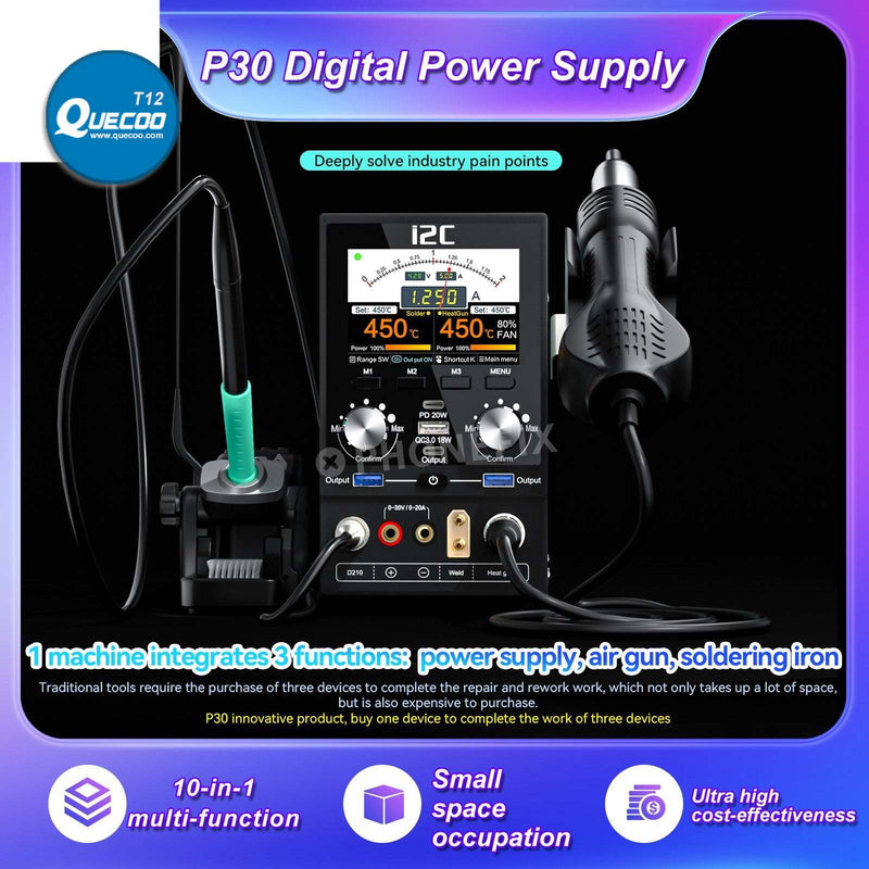 i2C P30 Digital Power Supply Multi-function Phone Repair Platform