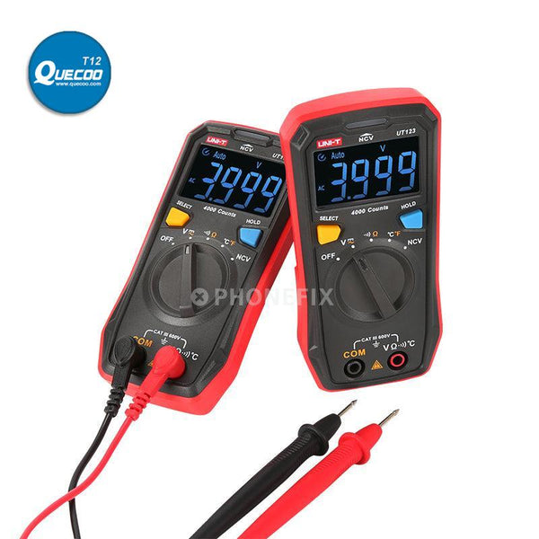 UNI-T UT123D Auto Range Digital Multimeter AC/DC Voltage Tester