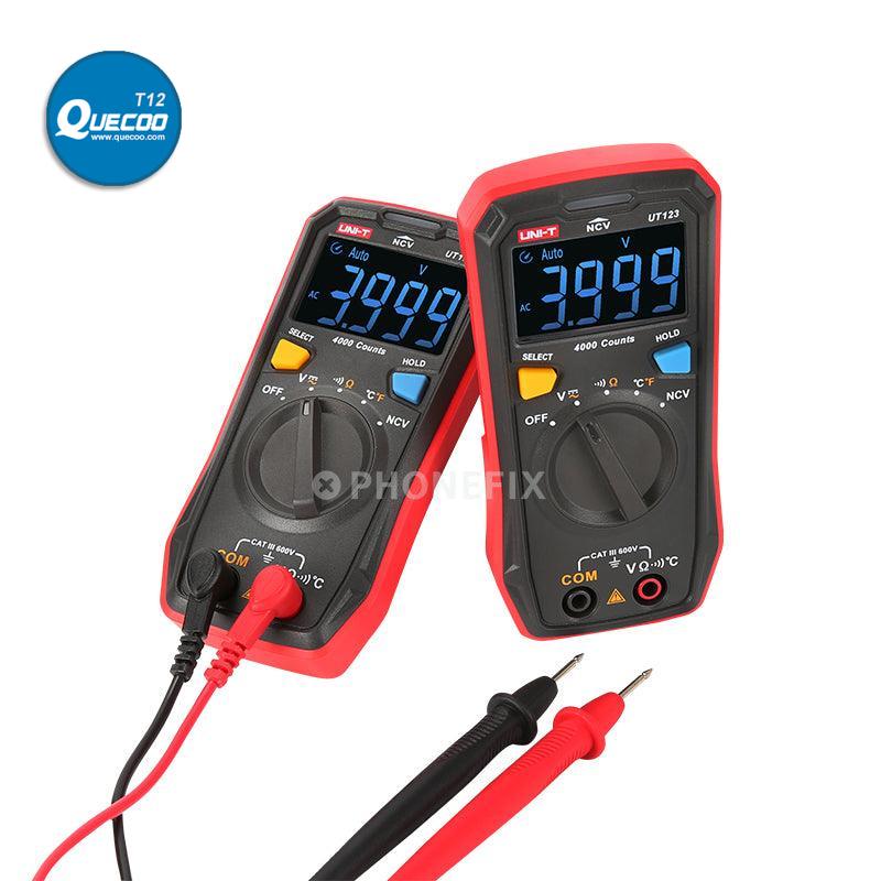 UNI-T UT123D Auto Range Digital Multimeter AC/DC Voltage Tester