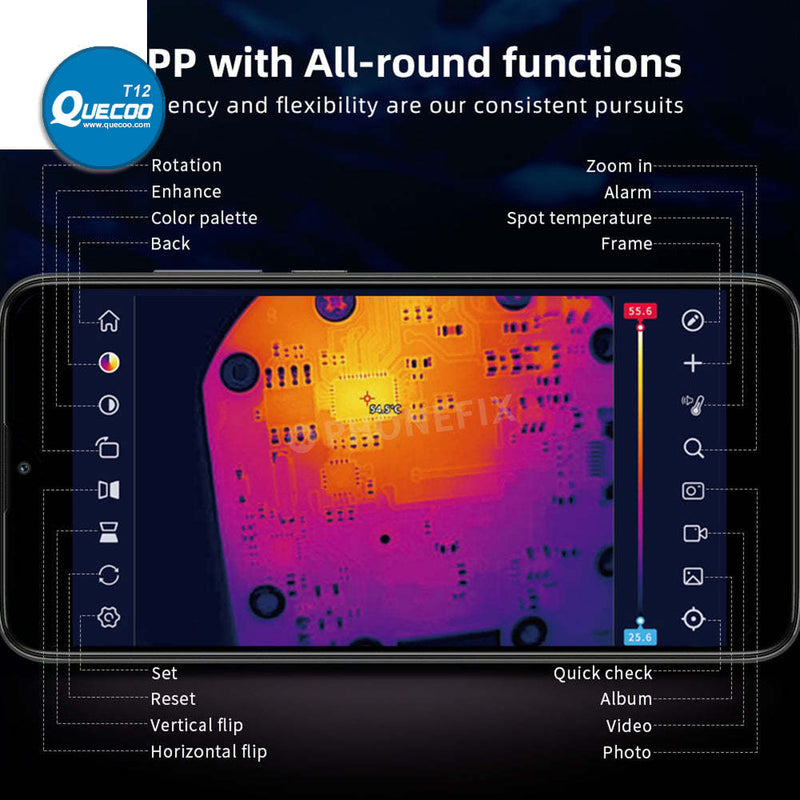 QianLi Fire Eye Pro Infrared Thermal Camera PCB Fault Diagnosis Tool