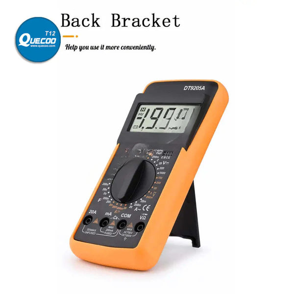 DT9205A Multimeter Voltage Current Resistance Capacitance Tester