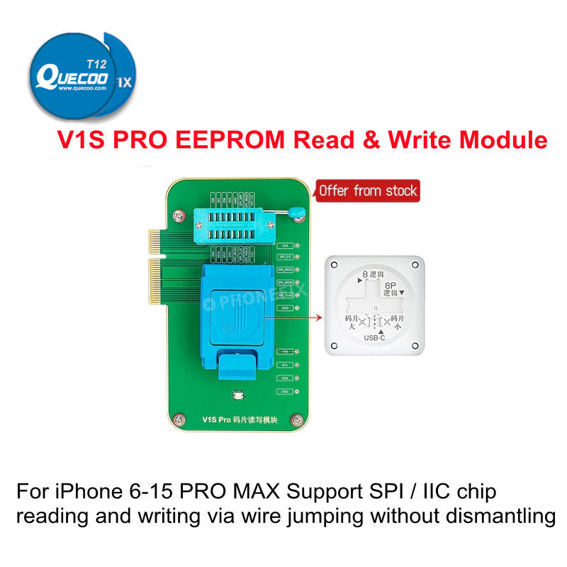 JC V1S PRO Programmer BGA315 BGA110 BGA70 for iPxd 7-14PM DFU Purple Screen Read Write SN No Disassembly Unbinding Iphone Parts