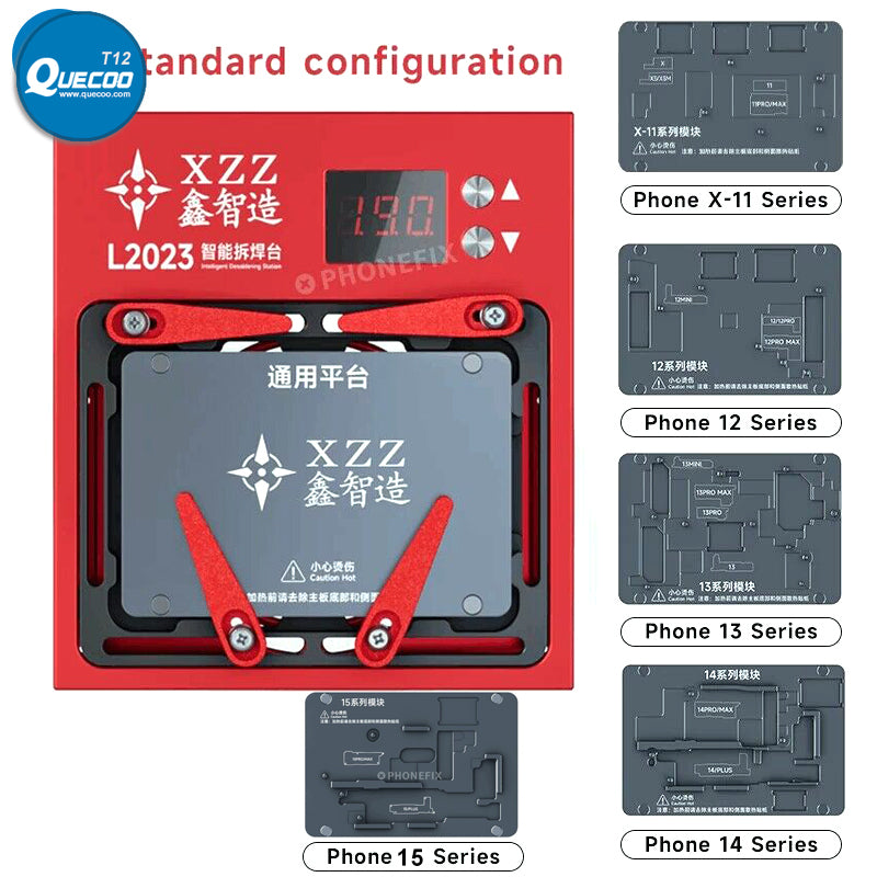 XZZ L2023/ L2024 iHeater Pro Pre-heating Station Universal Phone Desoldering Platform For iPhoneX-16PM CPU IC Separation