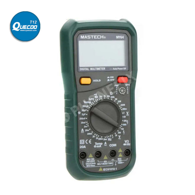 Mastech MY64 Digital Multimeter Frequency Temperature Tester