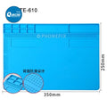 Anti-static ESD Soldering Silicone Mat Heat-Resistant Work Pad For Hot Air Gun Soldering Station Repair Desoldering Platform