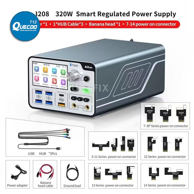 AiXun P3208 intelligent Smart Regulated Power Supply 320W high-power