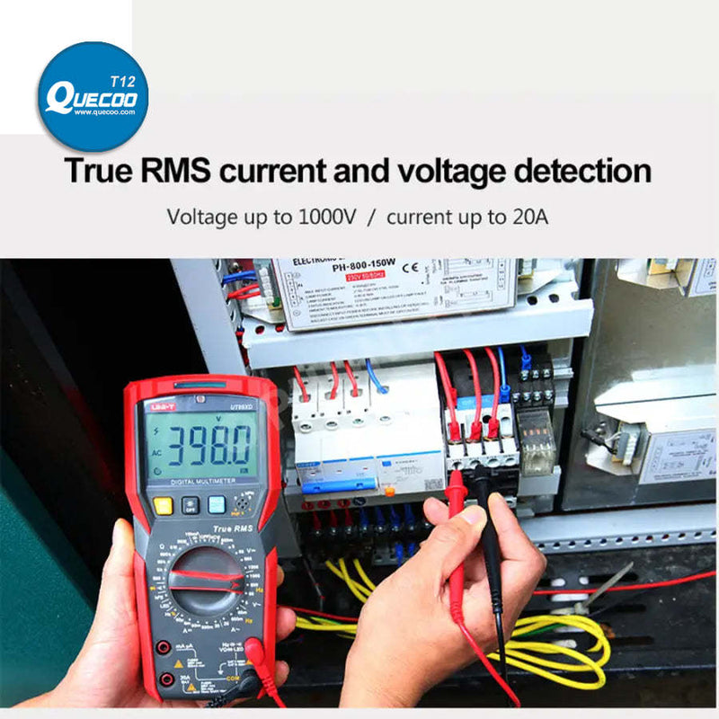 UT89XD LED Multimeter Smart Capacitance Voltage Current Tester