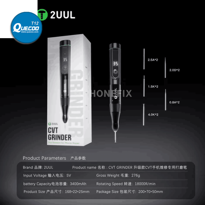 2UUL CVT Grinder Stepless Speed Control PCB IC Grinding Pen