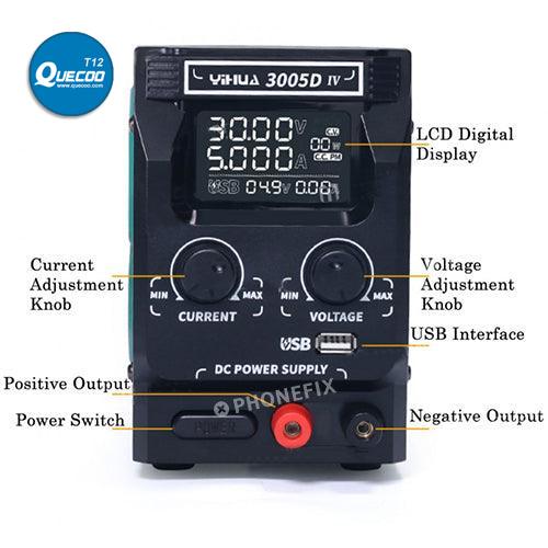 3005D-IV 30V 5A Digital High Precision Adjustable DC Power Supply