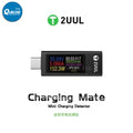 USB Type-C Charging Mate Detector Multifunctional Digital Voltmeter Tester for Mobile Phone Digital Device Charging Data Testing