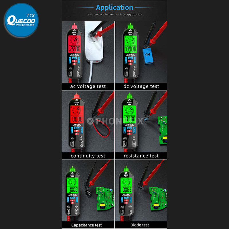 BSIDE A1X Smart Burn-proof Repairable Charging Multimeter