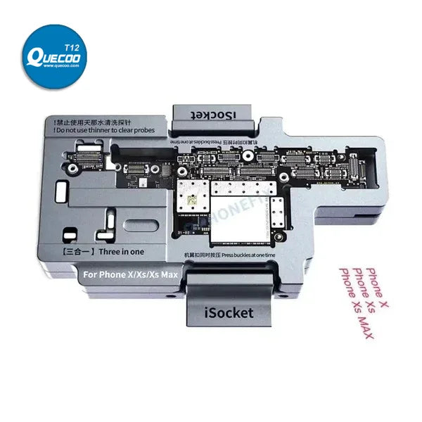 QIANLI iSocket Layered Tester for iPhone X 11 12 13 14 15 Pro Max Motherboard Repair Double-deck Motherboard Reballing Platform