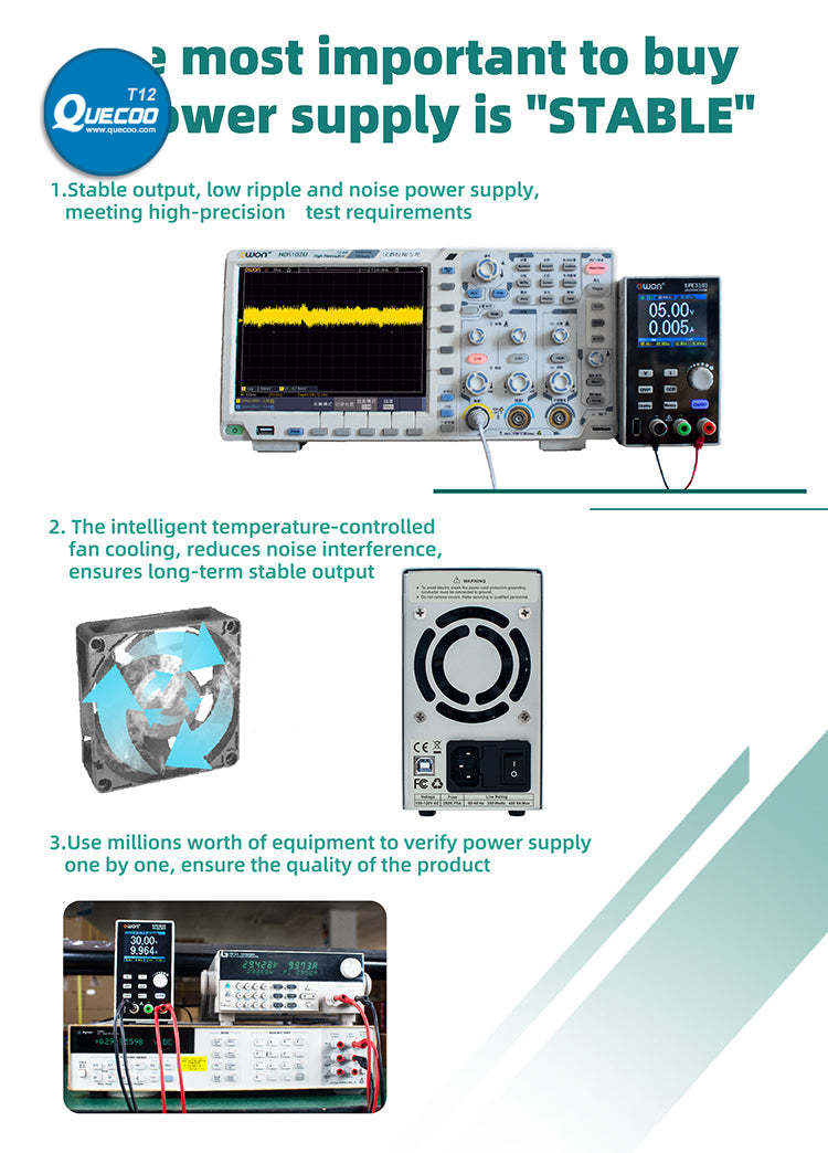 OWON SPE3102/3051 Programmable Lab DC Power Supply 0-30V 0-10A