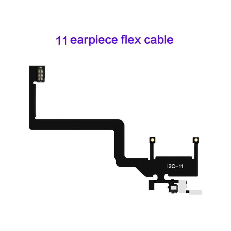 i2C Earpiece Repair Module Flex Cable i6S Smart Programmer for iPhone 8-15 Pro max Earpiece No Camera No Receiver Testing Repair